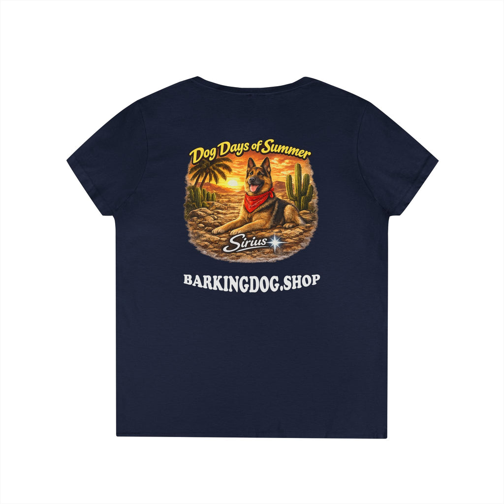 German Shepherd Dog Cactus T-Shirt Wag On™ Dog Days of Summer