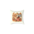 Golden Retriever Puppy Spilled Apples Throw Pillow Ivory Home Decor Collection Farmhouse Dog Decor BarkingDog Shop