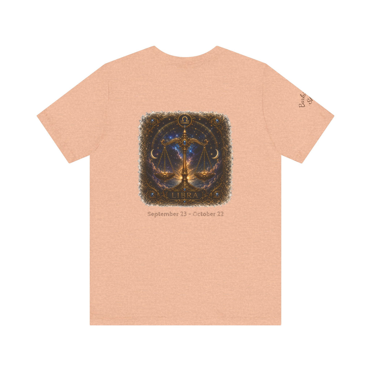 Libra Zodiac T-Shirt — Astrological Scales Graphic Tee