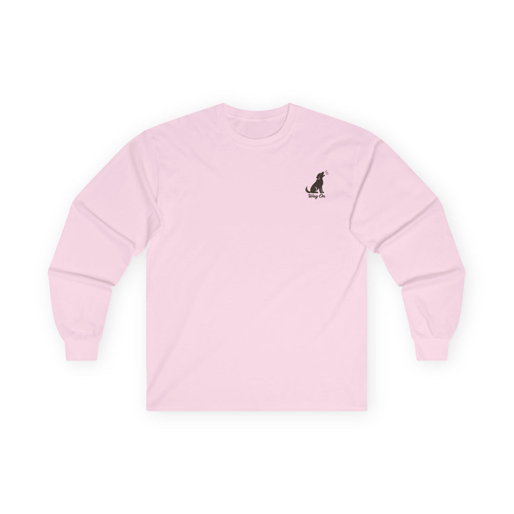 Black Labrador Beach Life Canine Long Sleeve T Shirt Beach Collection Hammock Tropical Dog Graphic Tee Wag On BarkingDog Shop