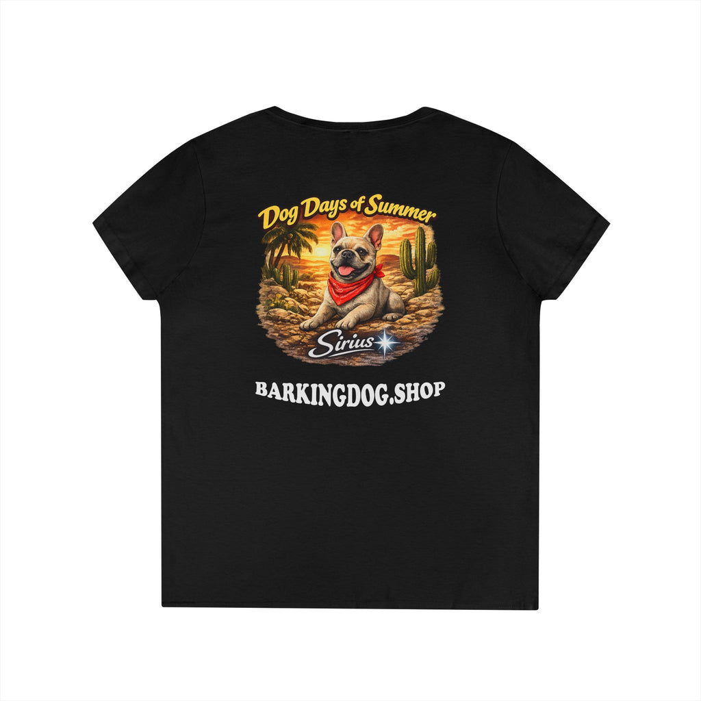 French Bull Dog Cactus T-Shirt Wag On™ Dog Days of Summer