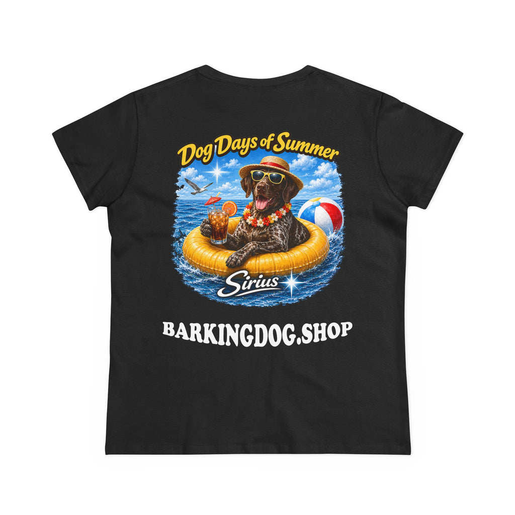 German Shorthair Pointer Dog Inner Tube T-Shirt Wag On™ Dog Days of Summer
