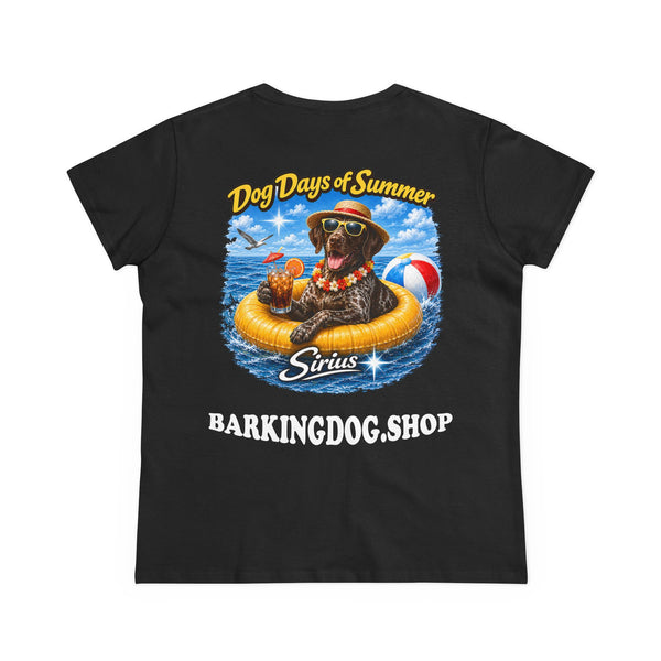 German Shorthair Pointer Dog Inner Tube T-Shirt Wag On™ Dog Days of Summer
