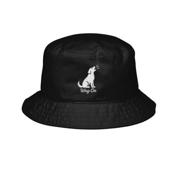 Embroidered Bucket Hat Wag On