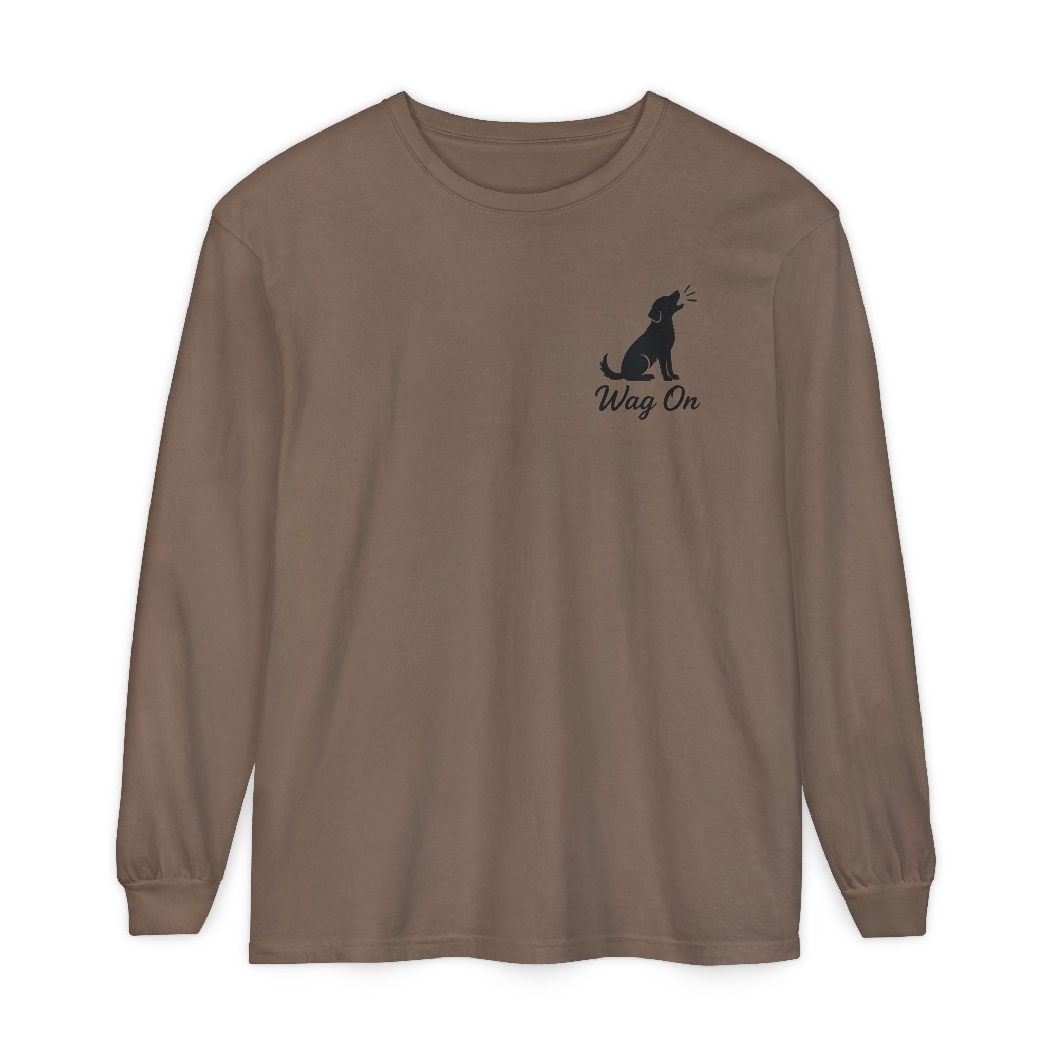 Freedom 250 Grand Prix Long Sleeve T-Shirt — "Wag On" Dog Rally Race Tee