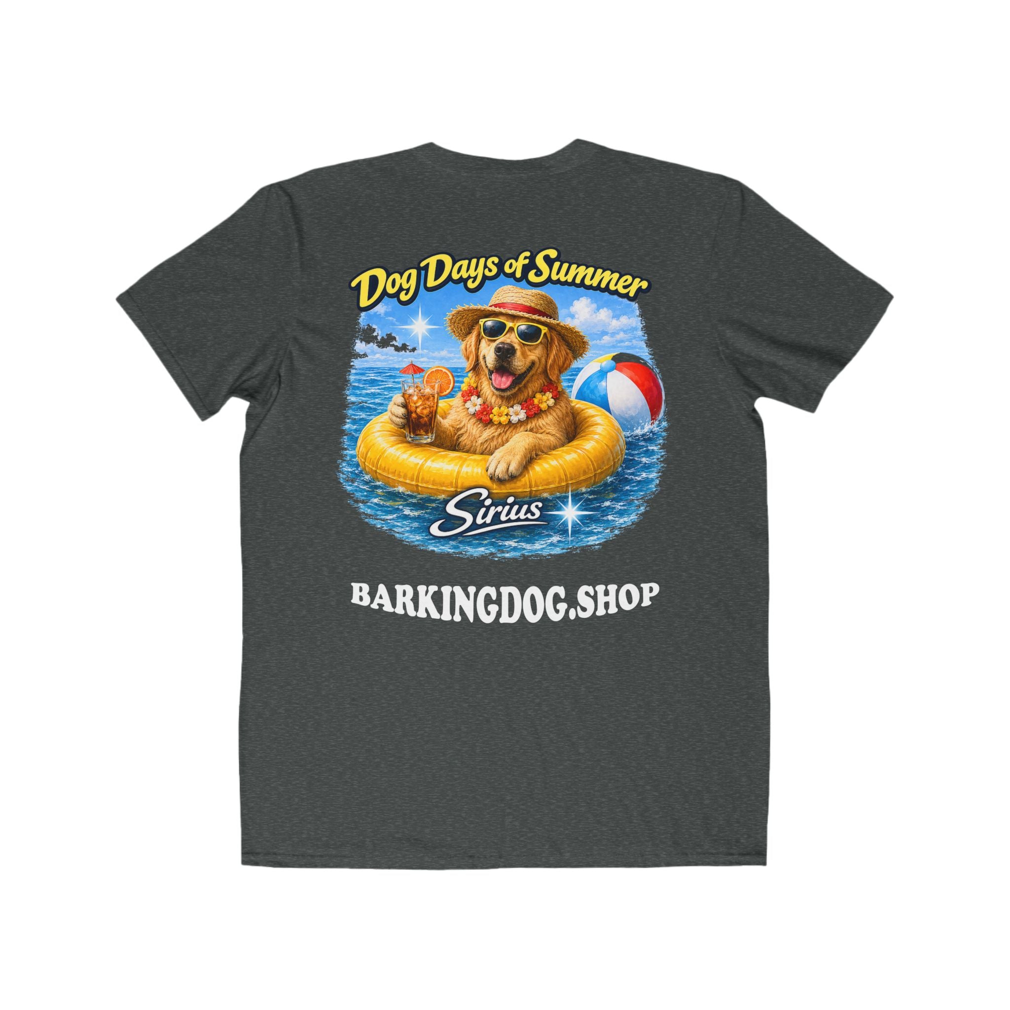 Golden Retriever Inner Tube T-Shirt Wag On™ Dog Days of Summer