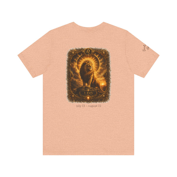 Leo Zodiac T Shirt Horoscope Collection Lion Graphic Tee Wag On BarkingDog Shop