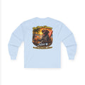 German Shorthaired Pointer Dog Days of Summer Beach Chair Long Sleeve T Shirt Beach Collection Relaxing Dog Graphic Tee Wag On BarkingDog Shop