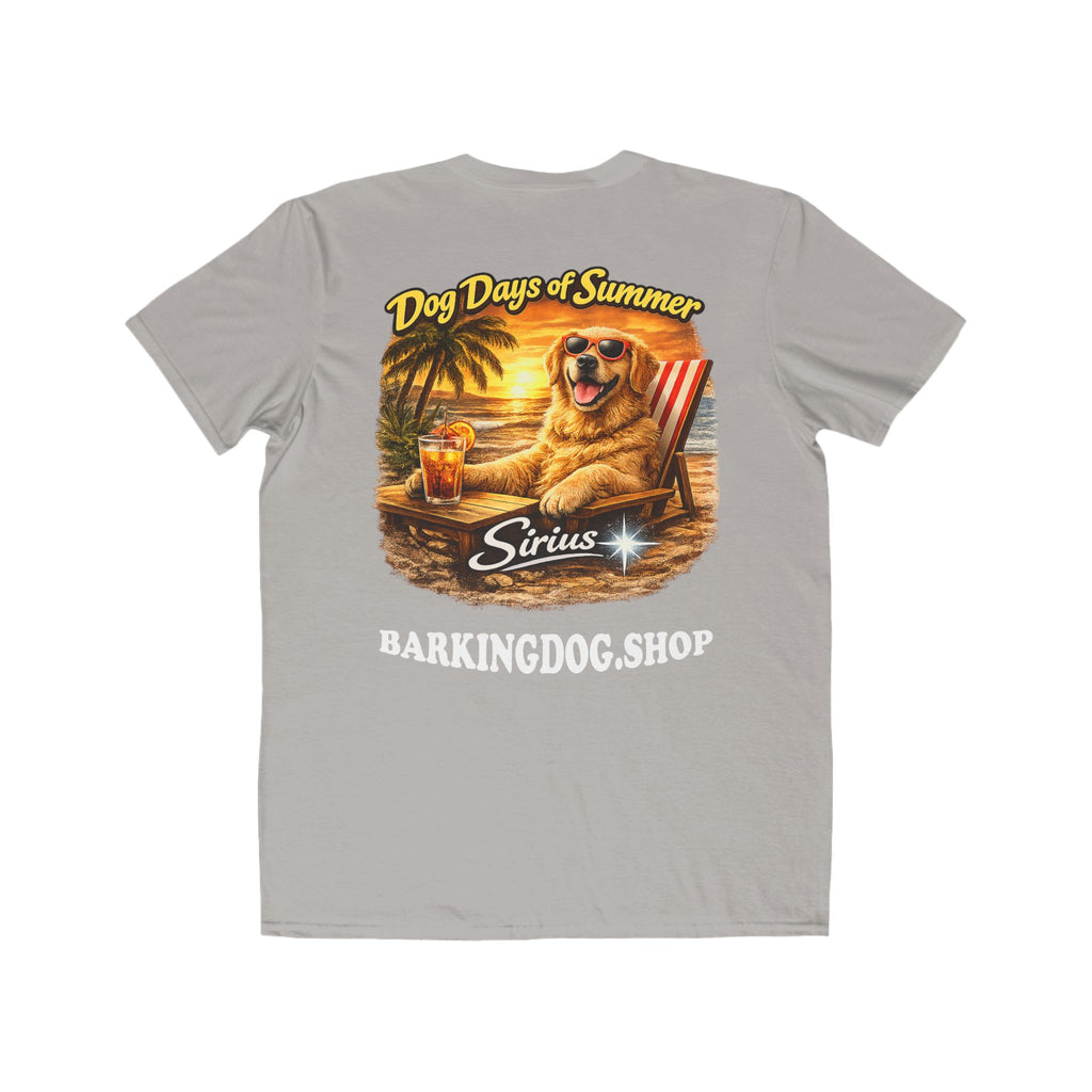 Golden Retriever Beach Chair T-Shirt Wag On™ Dog Days of Summer