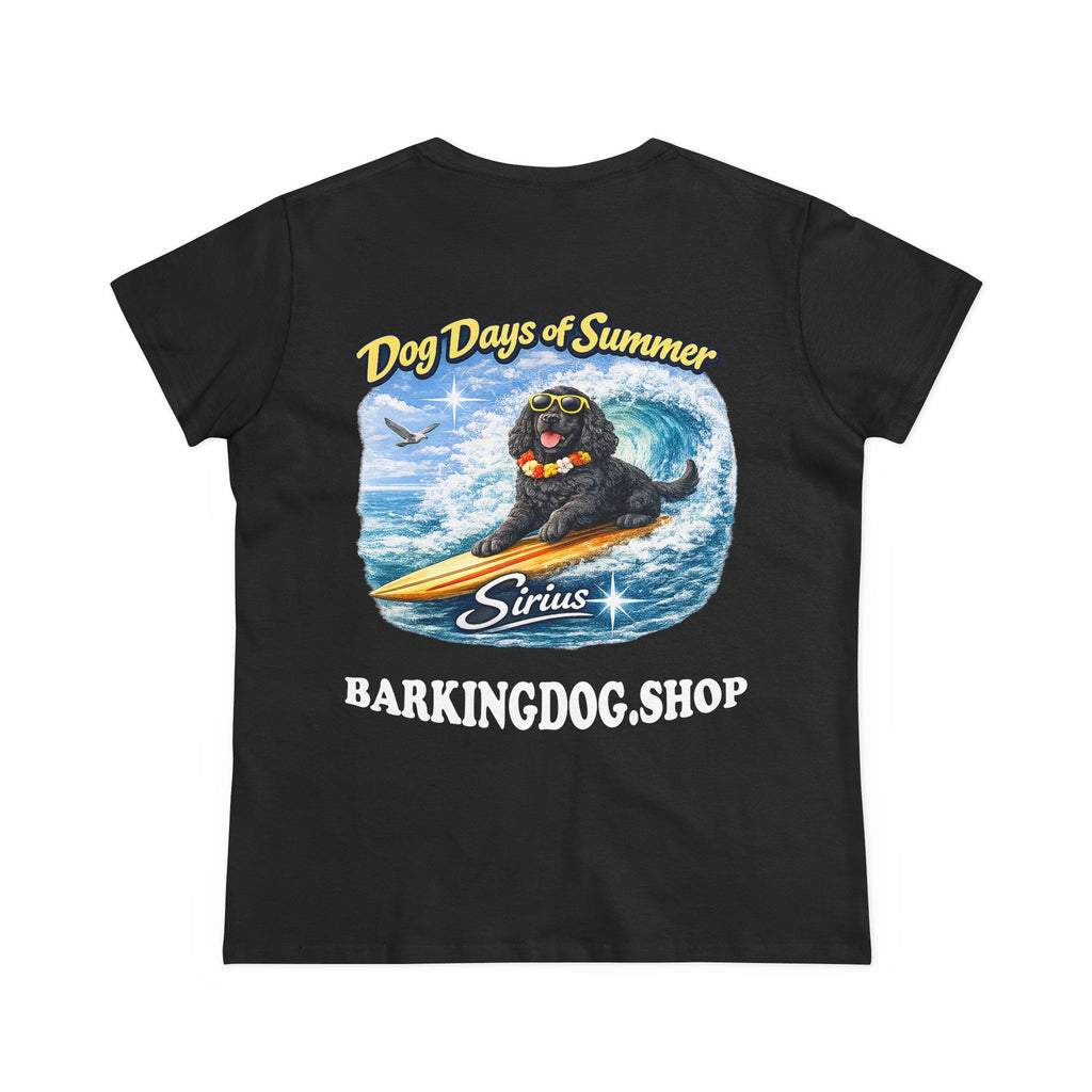 Cocker Spaniel Dog Surfboard T-Shirt Wag On™ Dog Days of Summer