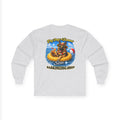 German Shepherd Dog Days of Summer Inner Tube Long Sleeve T Shirt Beach Collection Floating Dog Graphic Tee Wag On BarkingDog Shop