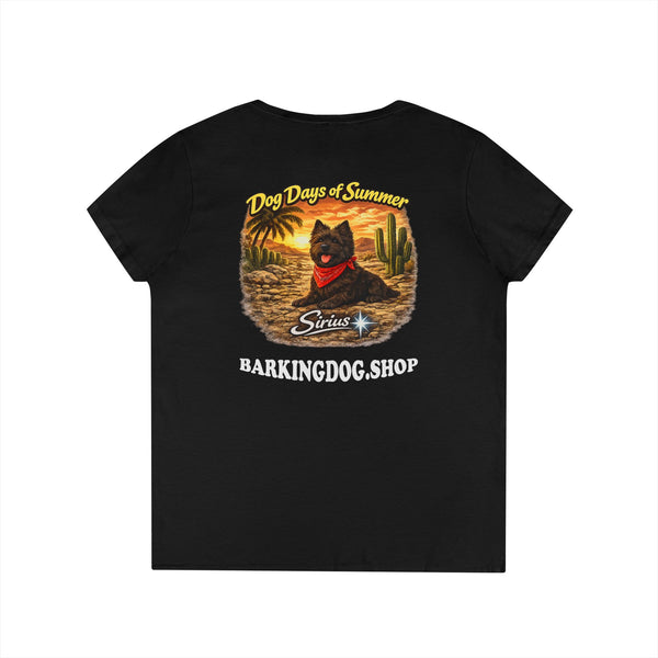 Cairn Terrier Dog Cactus T-Shirt Wag On™ Dog Days of Summer