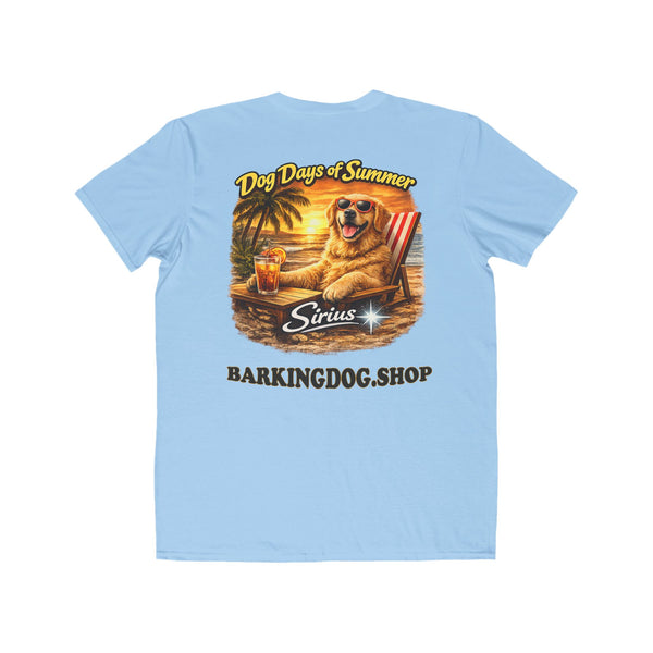 Golden Retriever Beach Chair T-Shirt Wag On™ Dog Days of Summer