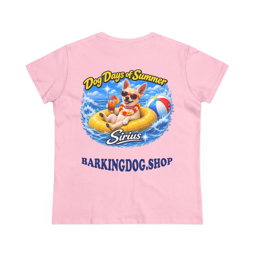 Chihuahua Inner Tube T Shirt Dog Days Of Summer Beach Dog Lover Graphic Tee Wag On BarkingDog Shop