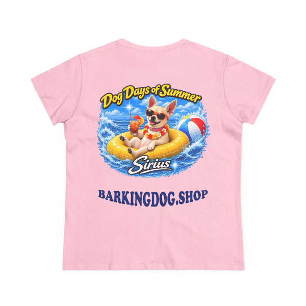 Chihuahua Inner Tube T Shirt Dog Days Of Summer Beach Dog Lover Graphic Tee Wag On BarkingDog Shop
