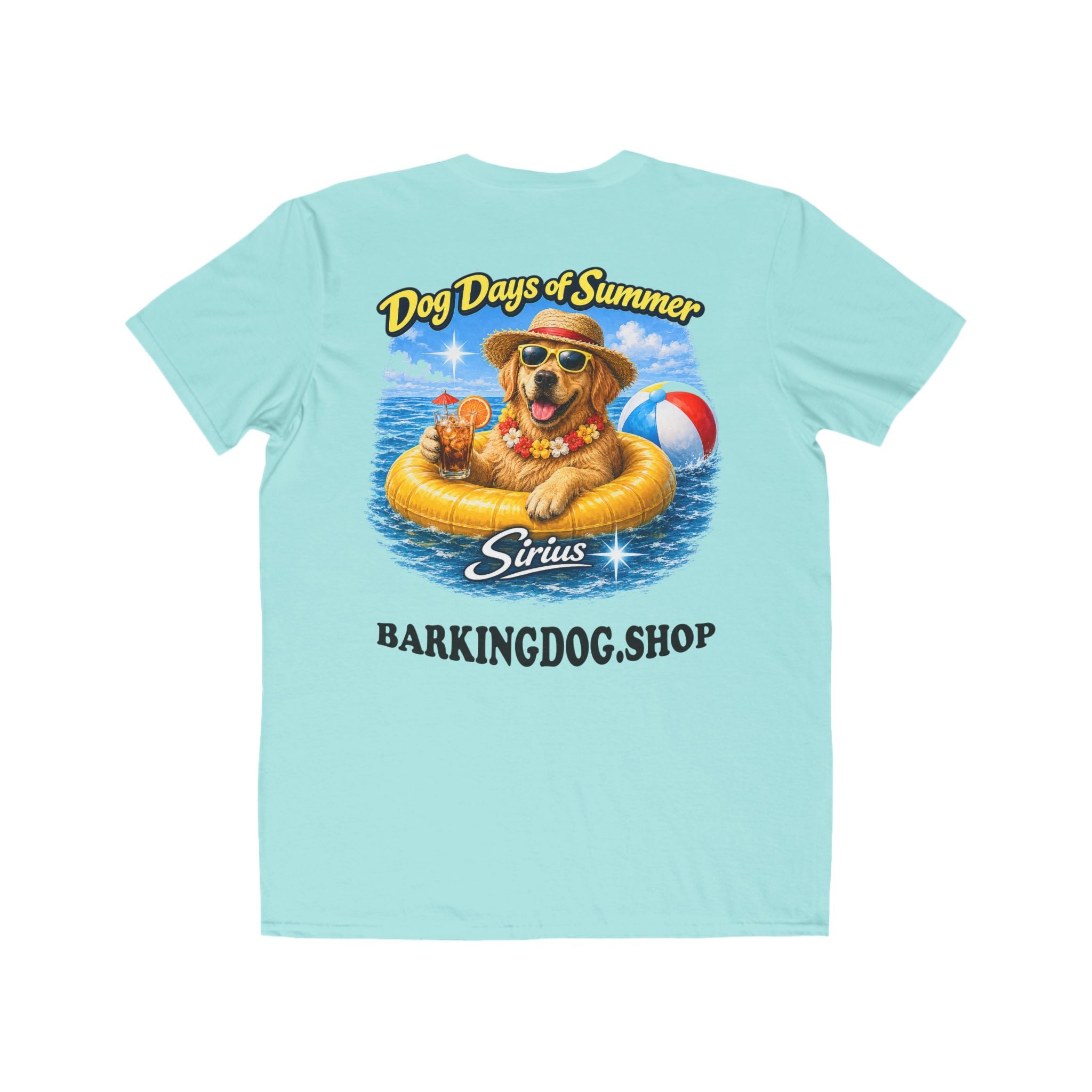 Golden Retriever Inner Tube T-Shirt Wag On™ Dog Days of Summer