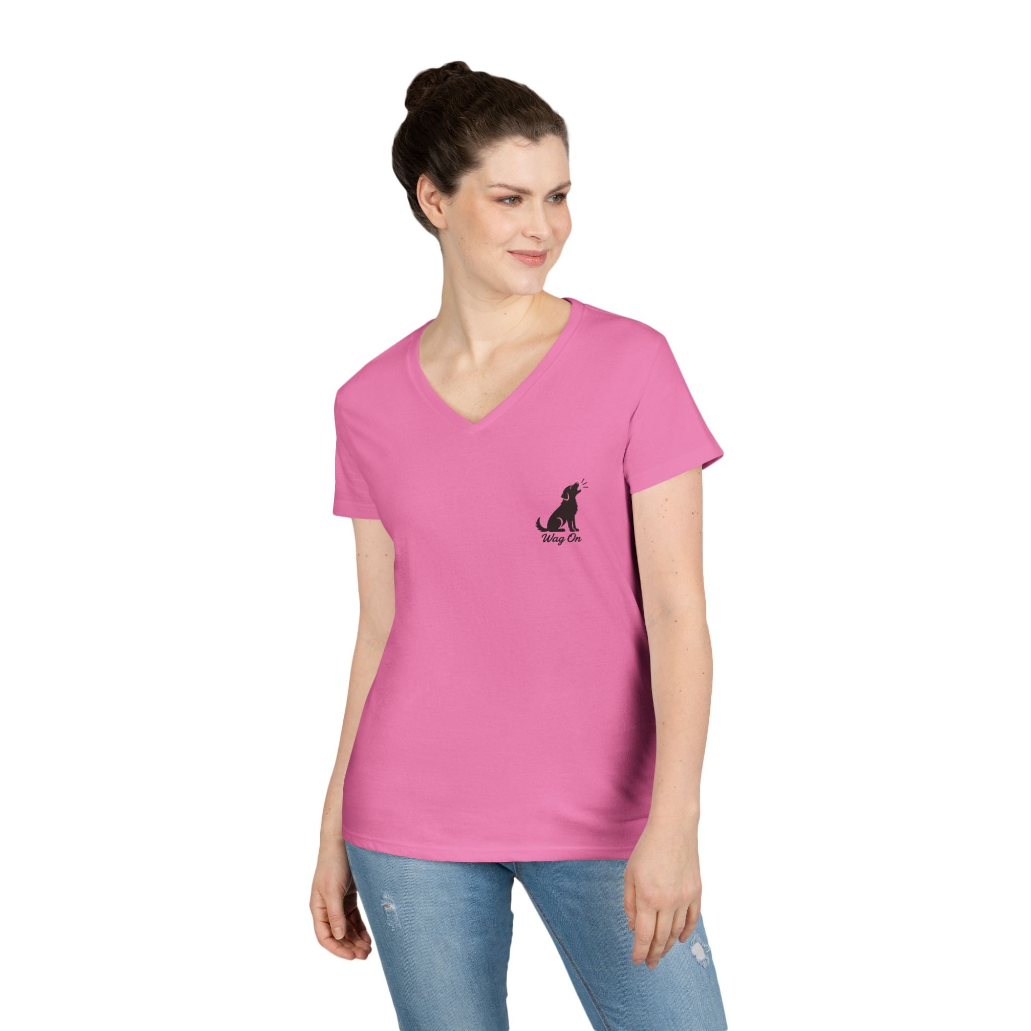 German Shorthair Pointer Surfboard T-Shirt Wag On™ Dog Days of Summer