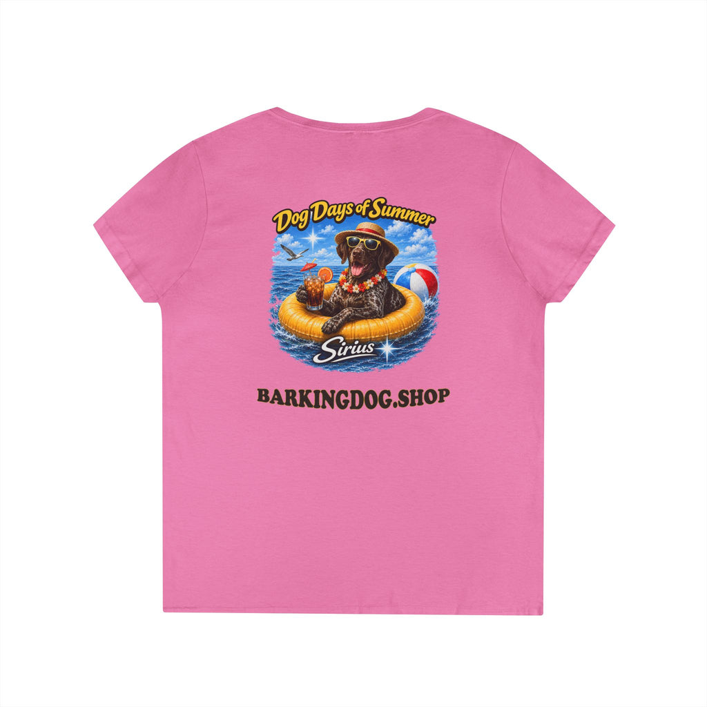 German Shorthair Pointer Inner Tube T-Shirt Wag On™ Dog Days of Summer