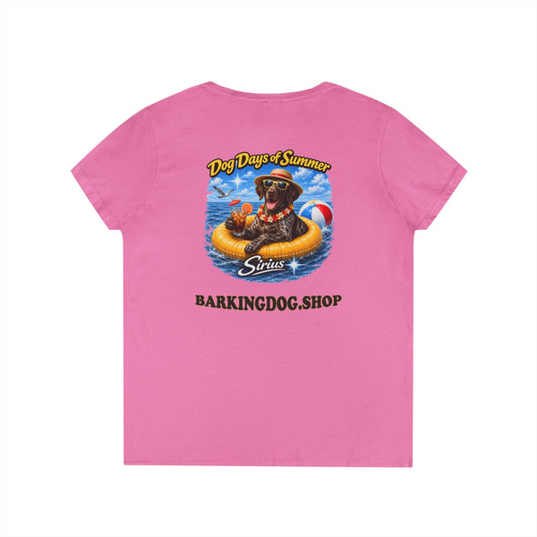 German Shorthair Pointer Inner Tube T-Shirt Wag On™ Dog Days of Summer