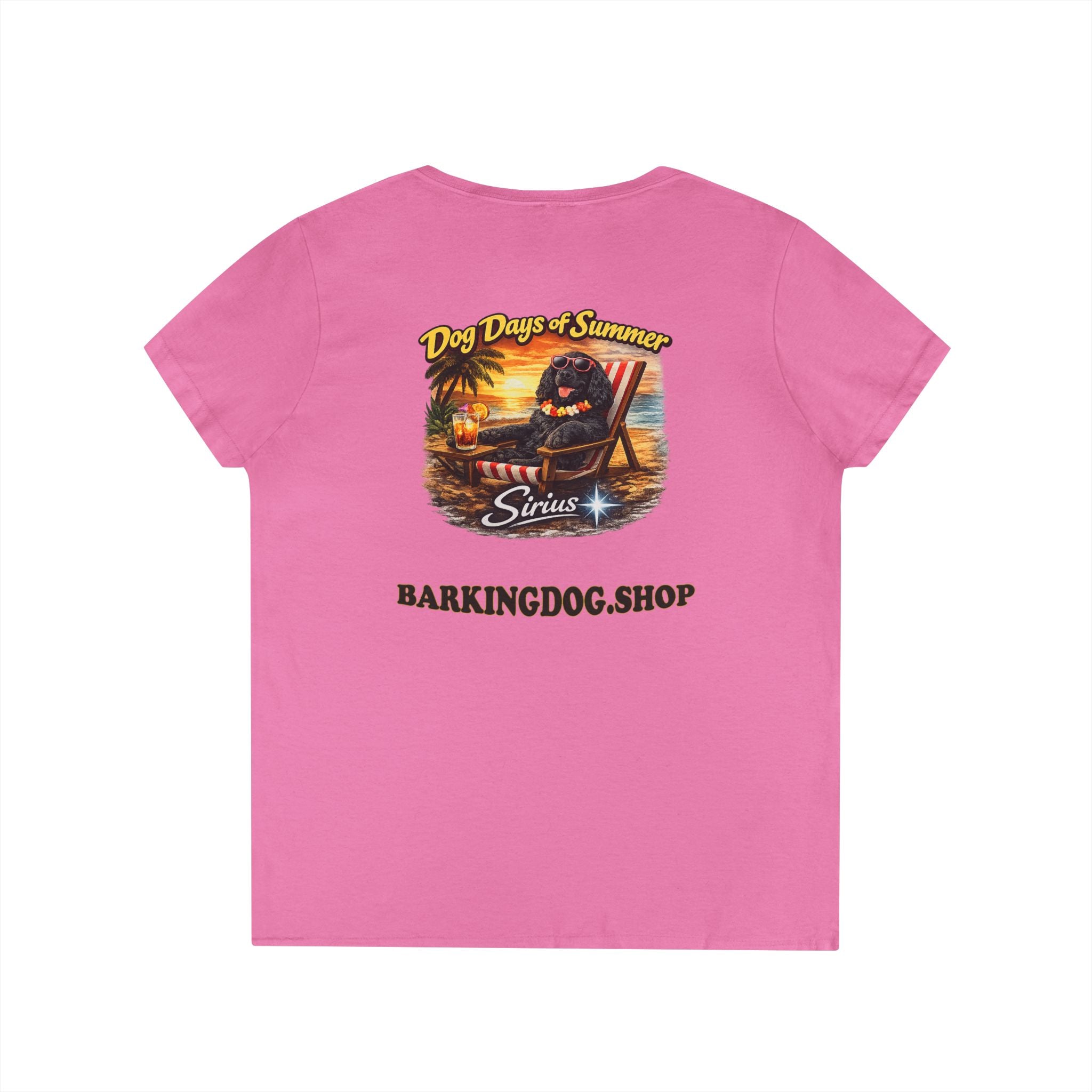 Cocker Spaniel Dog Beach Chair T-Shirt Wag On™ Dog Days of Summer