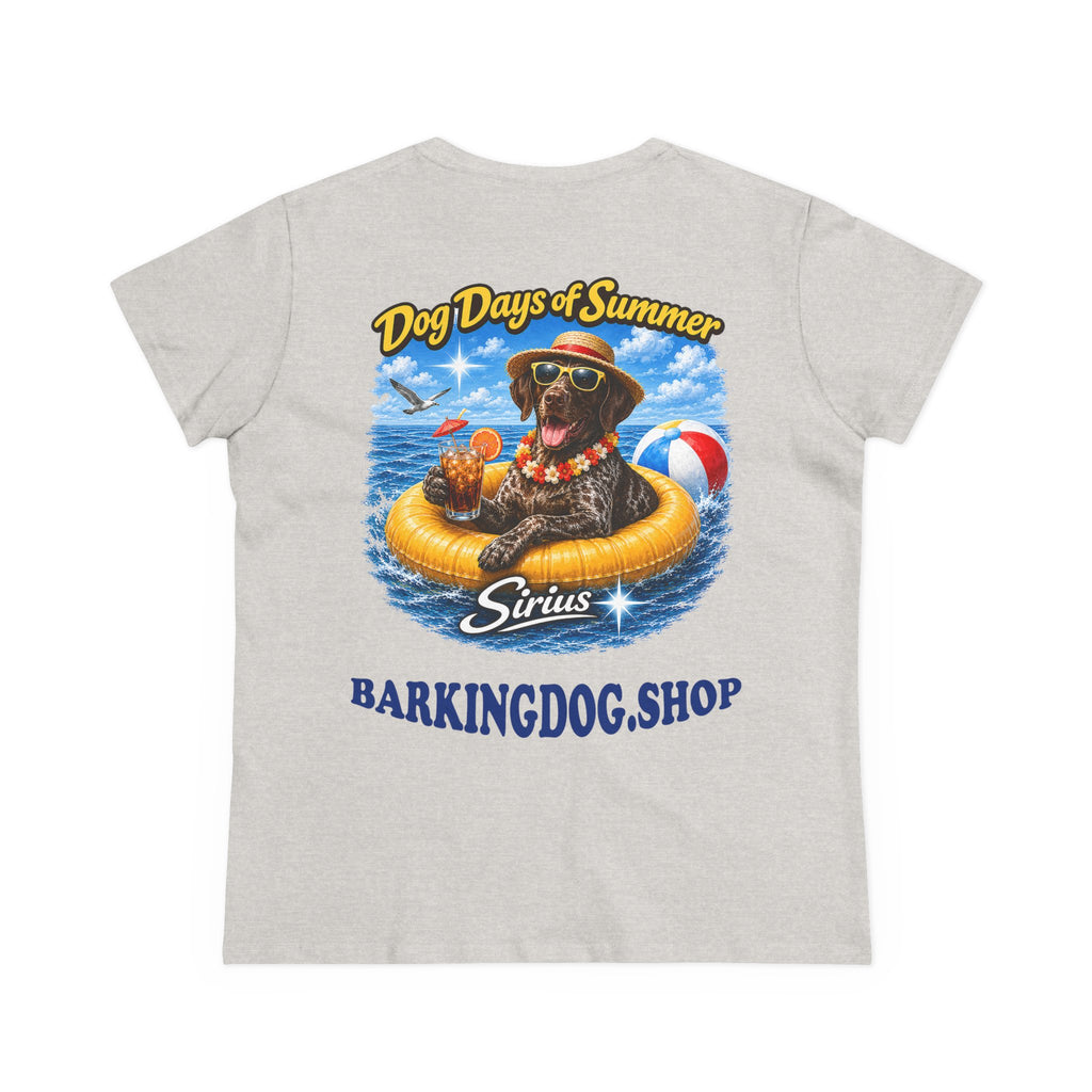 German Shorthair Pointer Dog Inner Tube T-Shirt Wag On™ Dog Days of Summer