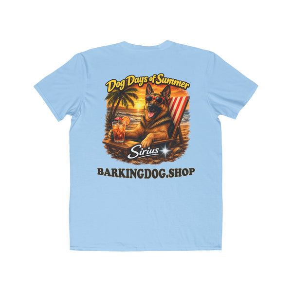 German Shepherd Beach Chair T-Shirt Wag On™ Dog Days of Summer
