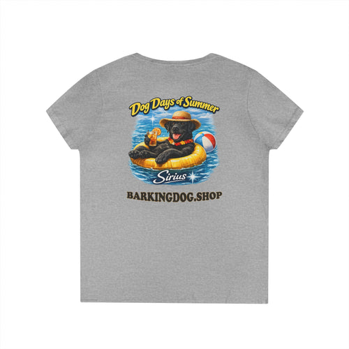 Black Labrador Dog Inner Tube T-Shirt Wag On™ Dog Days of Summer