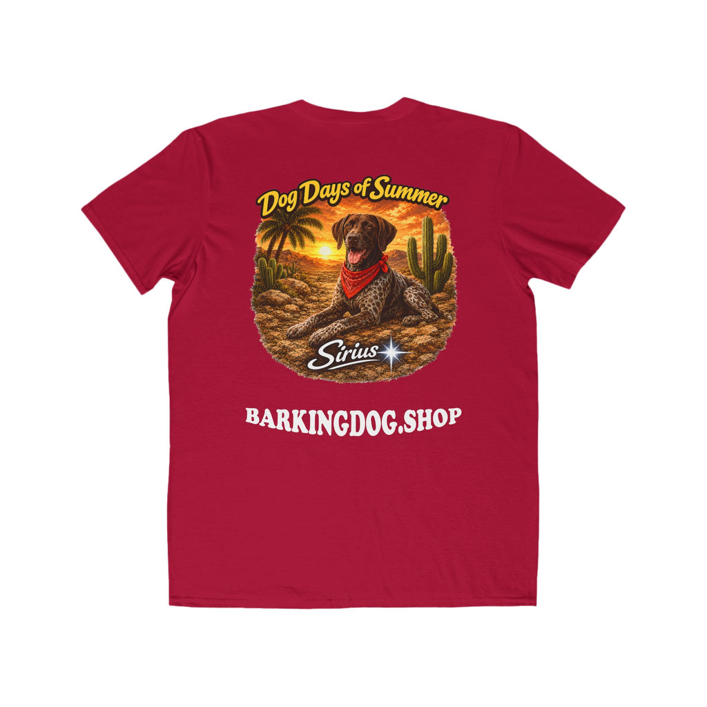 German Shorthair Pointer Cactus T-Shirt Wag On™ Dog Days of Summer