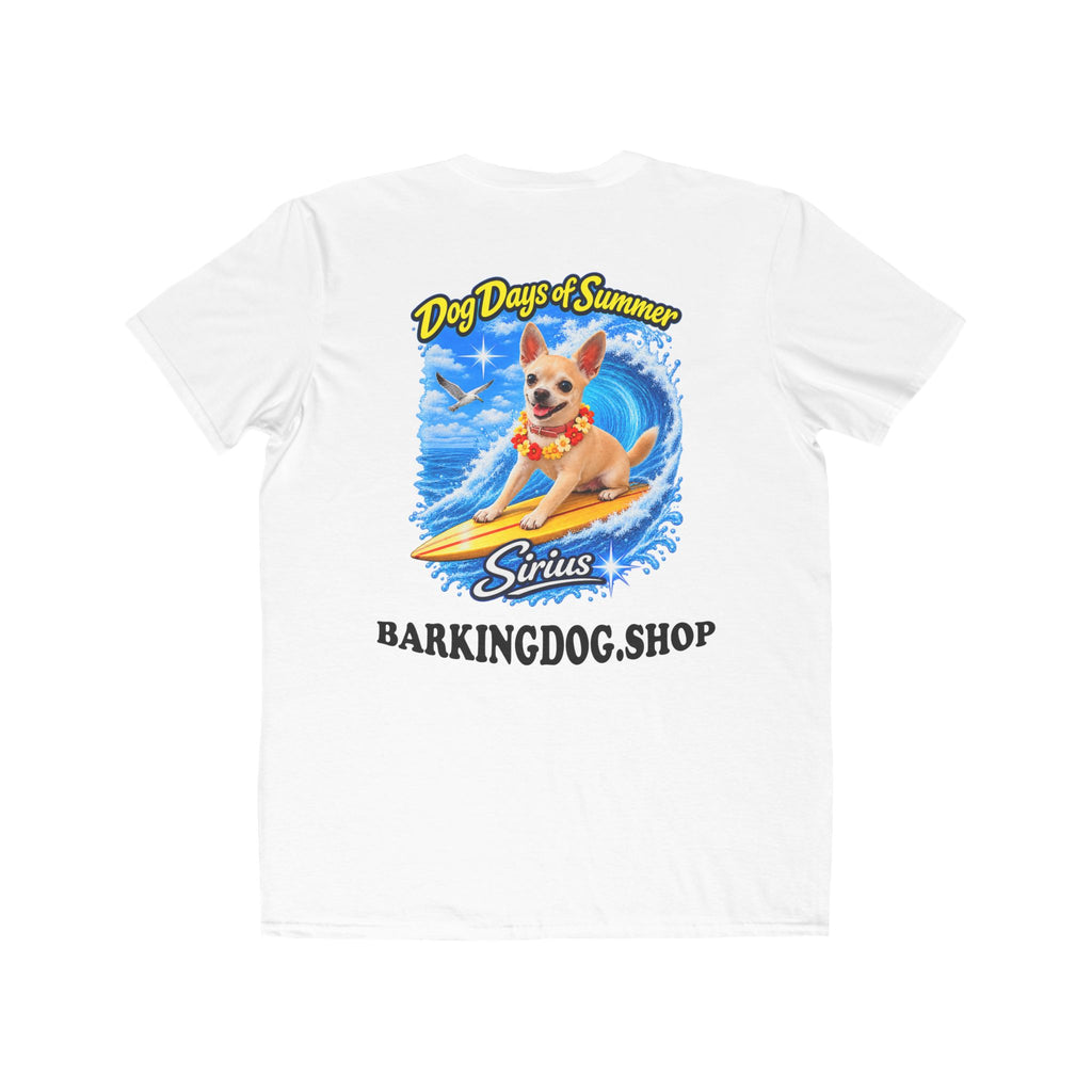 Chihuahua Surfboard T Shirt Dog Days Of Summer Beach Dog Lover Graphic Tee Wag On BarkingDog Shop