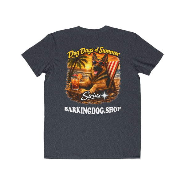 German Shepherd Beach Chair T-Shirt Wag On™ Dog Days of Summer