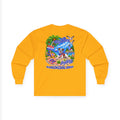 Jack Russell Stay Salty Pup Long Sleeve T Shirt Beach Collection Coastal Dog Graphic Tee Wag On BarkingDog Shop