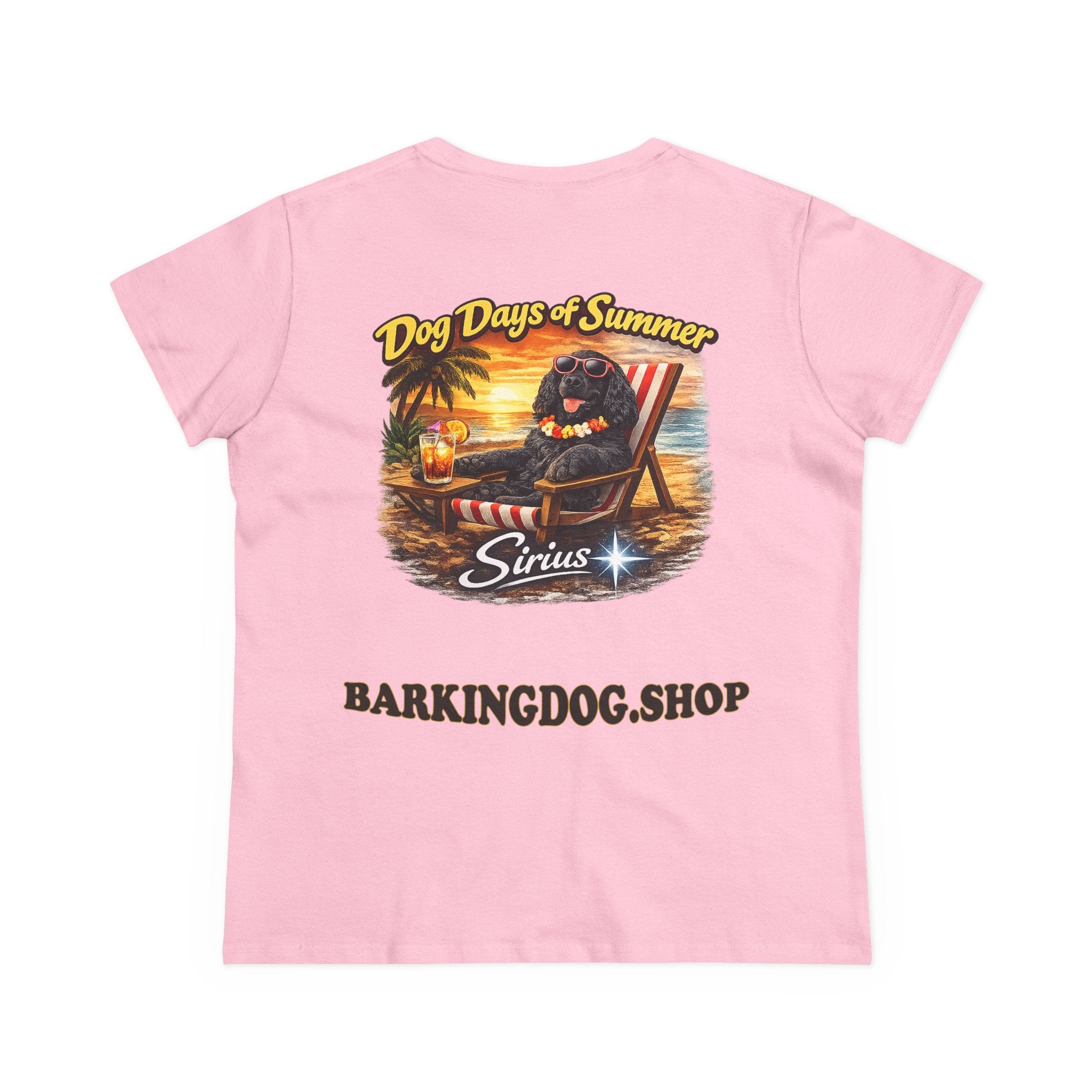 Cocker Spaniel Dog Beach Chair T-Shirt Wag On™ Dog Days of Summer