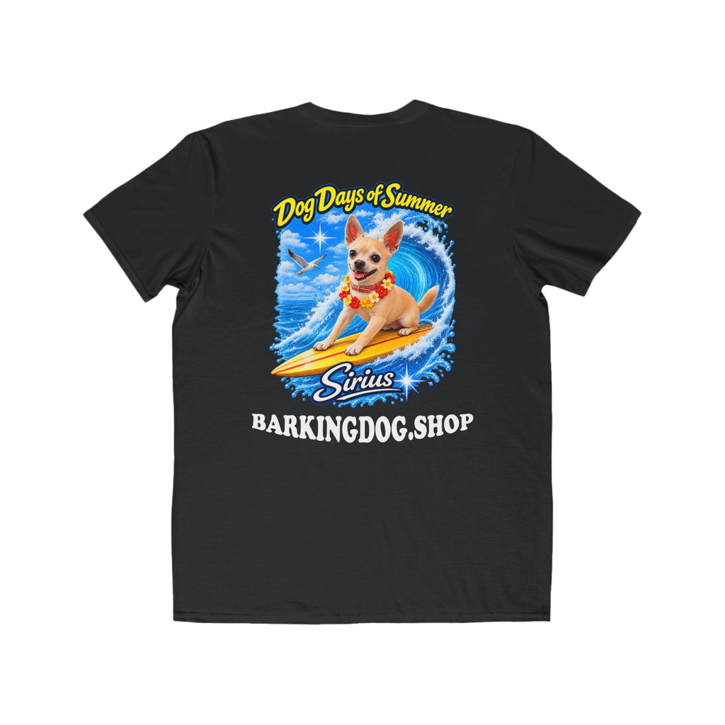 Chihuahua Surfboard T Shirt Dog Days Of Summer Beach Dog Lover Graphic Tee Wag On BarkingDog Shop