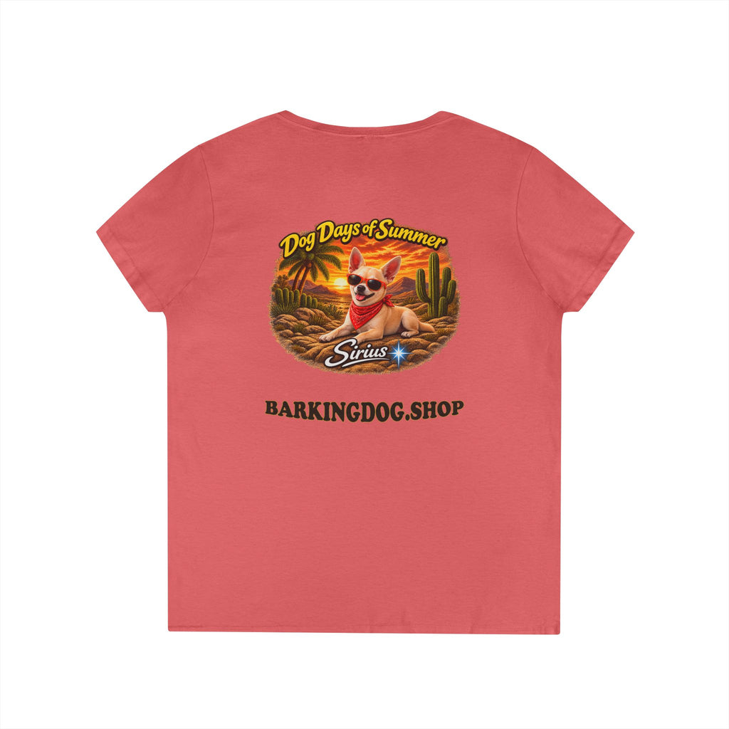 Chihuahua Cactus T Shirt Dog Days Of Summer Beach Dog Lover Graphic Tee Wag On BarkingDog Shop