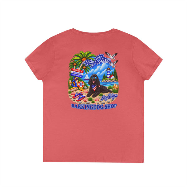 Cocker Spaniel Stay Salty T Shirt Beach Collection Salty Pup Beach Life Graphic Tee Wag On BarkingDog Shop