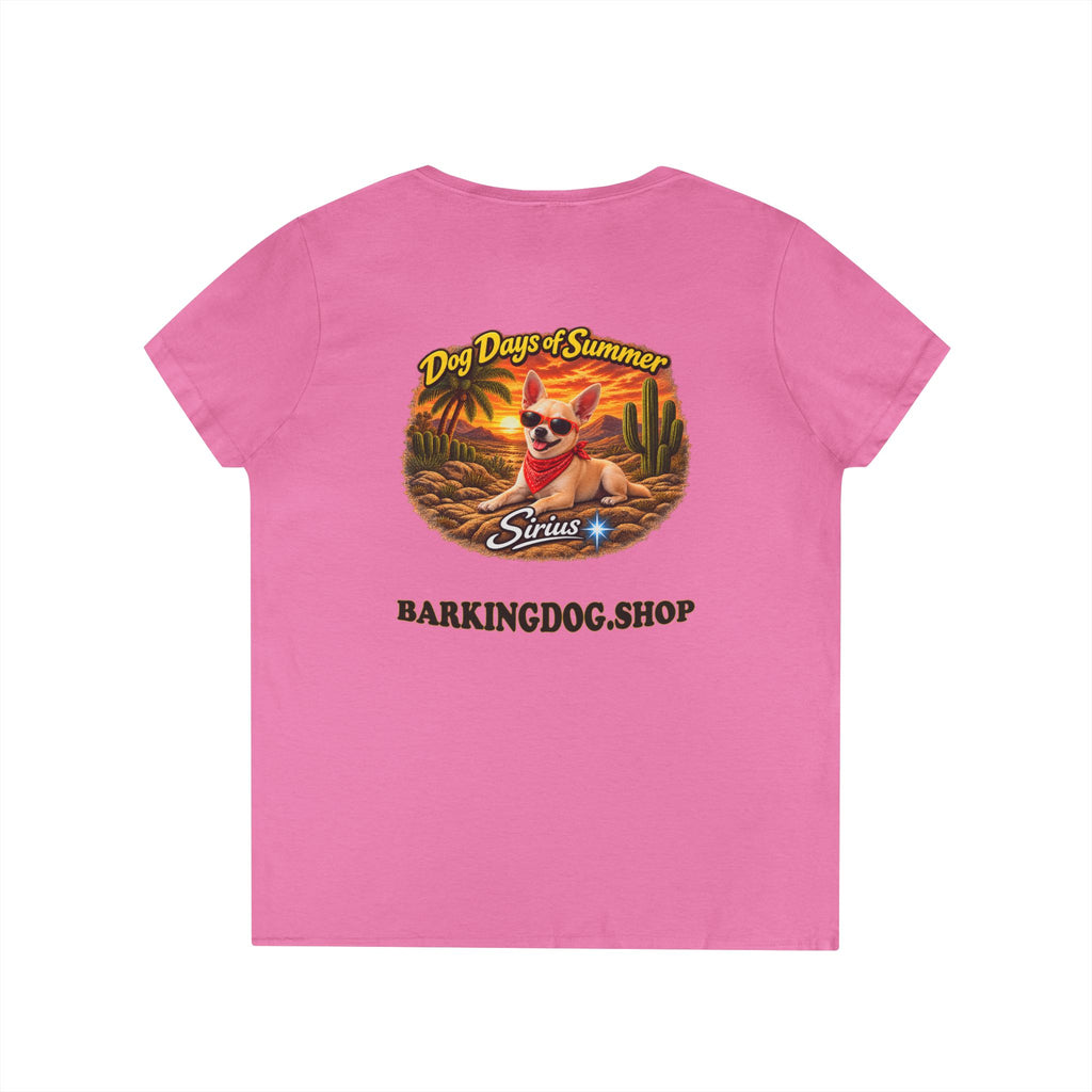 Chihuahua Cactus T Shirt Dog Days Of Summer Beach Dog Lover Graphic Tee Wag On BarkingDog Shop