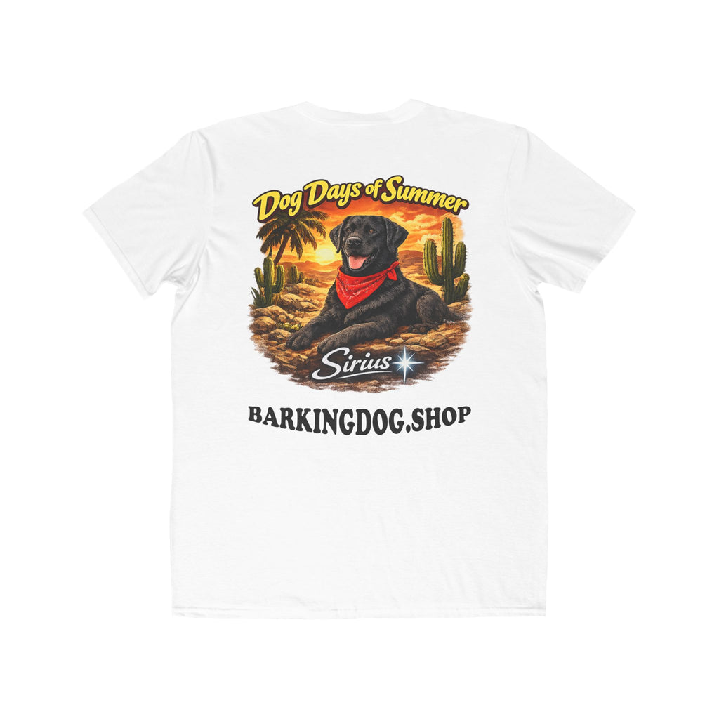 Black Labrador Cactus T-Shirt Wag On™ Dog Days of Summer