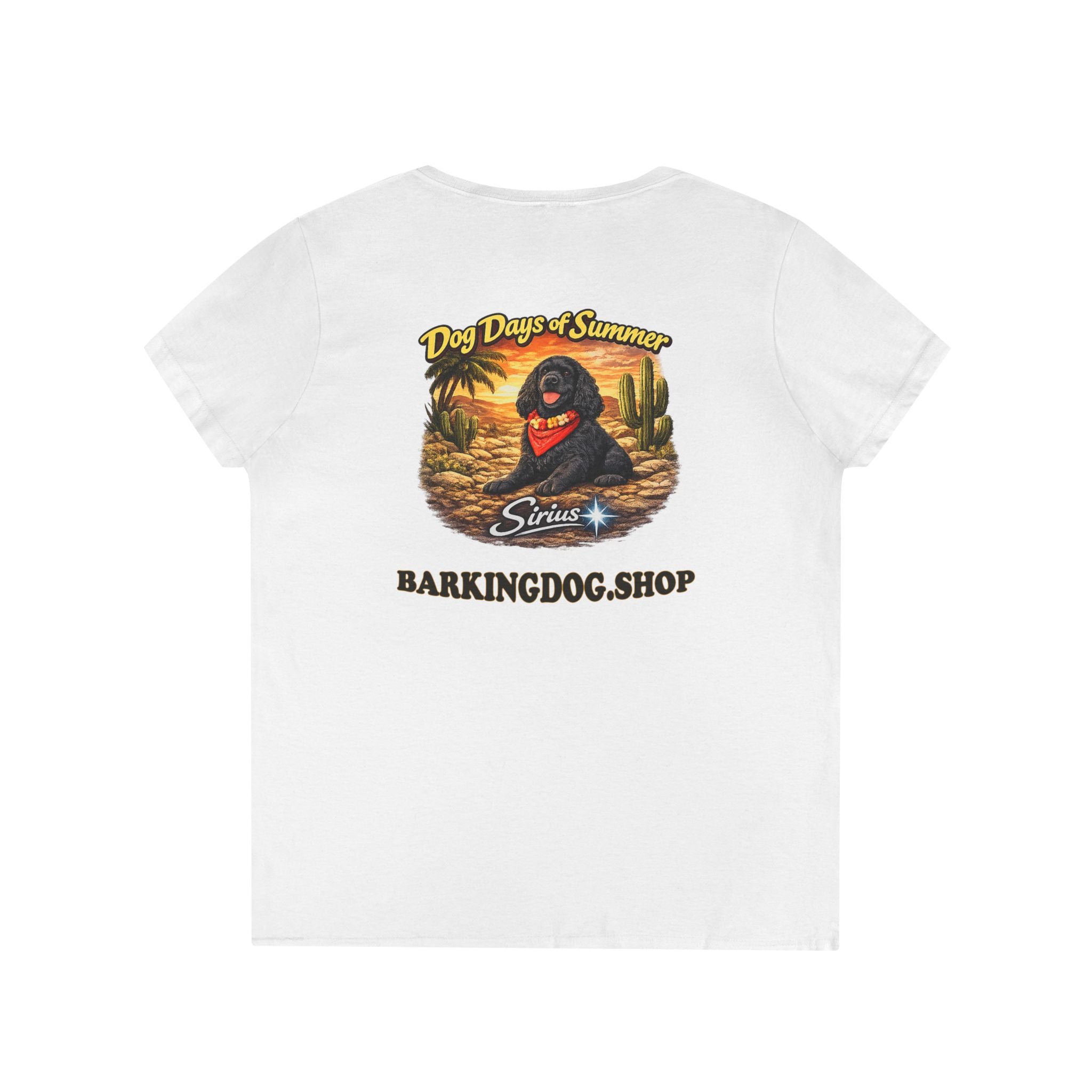 Cocker Spaniel Dog Cactus T-Shirt Wag On™ Dog Days of Summer