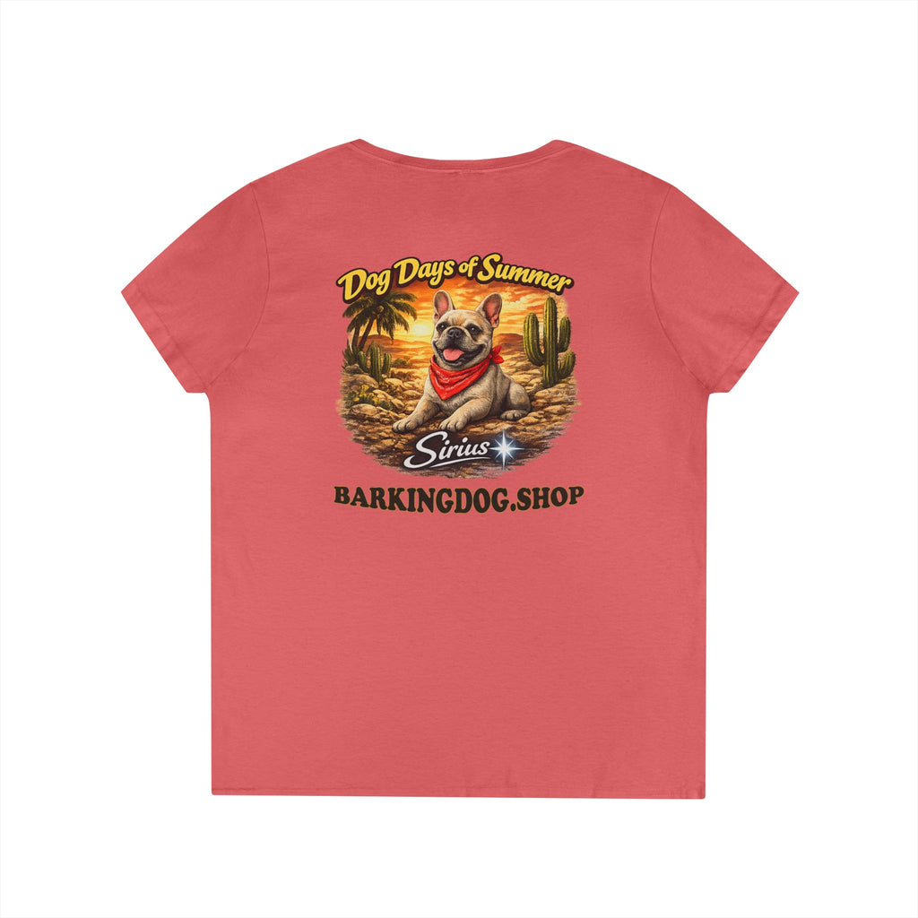 French Bull Dog Cactus T-Shirt Wag On™ Dog Days of Summer