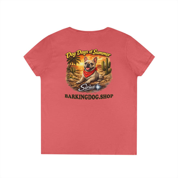 French Bull Dog Cactus T-Shirt Wag On™ Dog Days of Summer