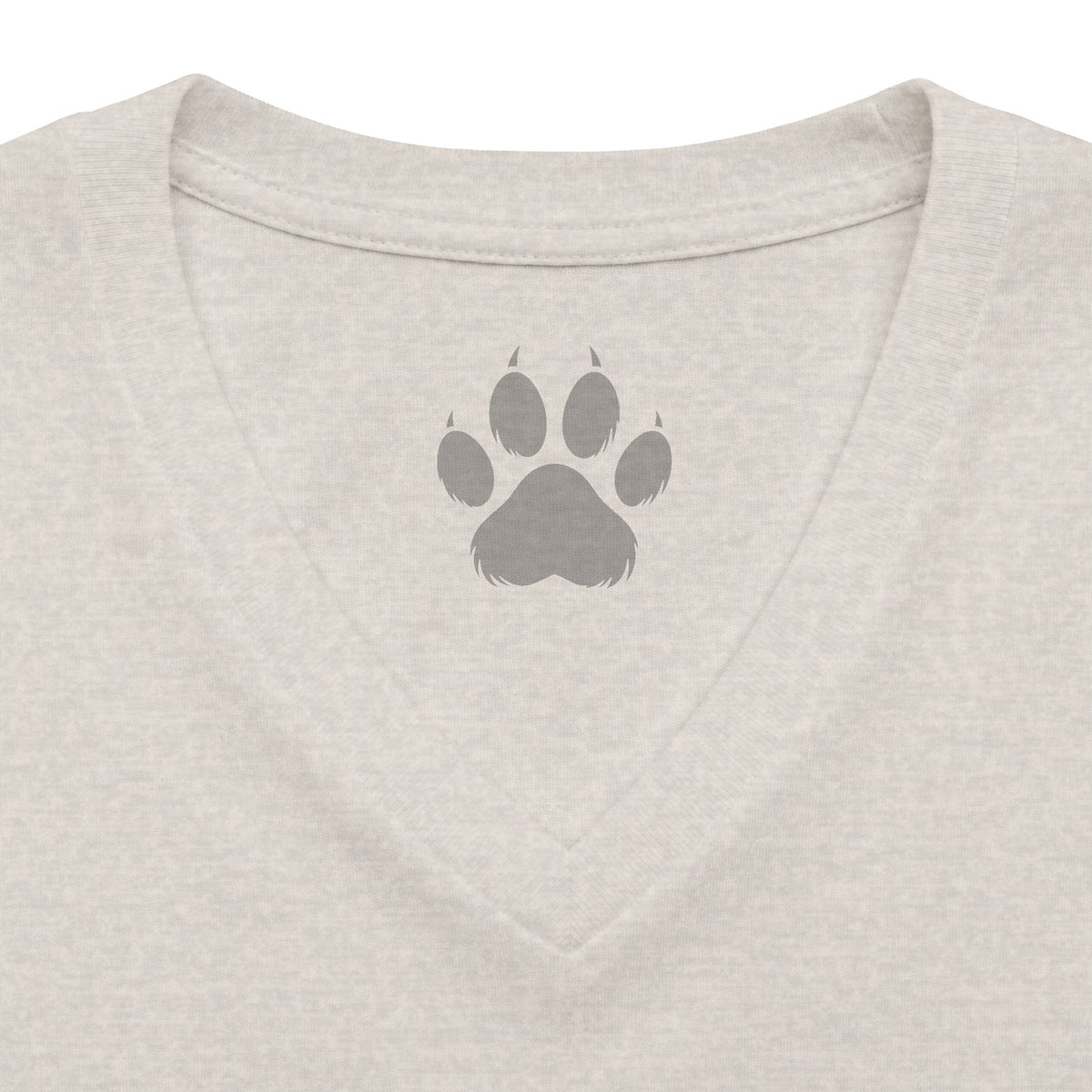 Poodle Baccarat Womens V Neck T Shirt Casino Collection Funny Casino Dog Graphic Tee Wag On BarkingDog Shop