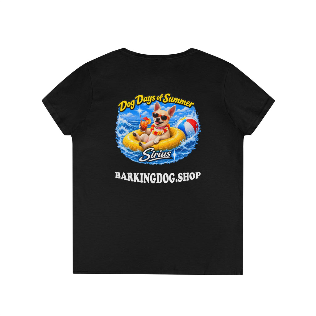 Chihuahua Inner Tube T Shirt Dog Days Of Summer Beach Dog Lover Graphic Tee Wag On BarkingDog Shop