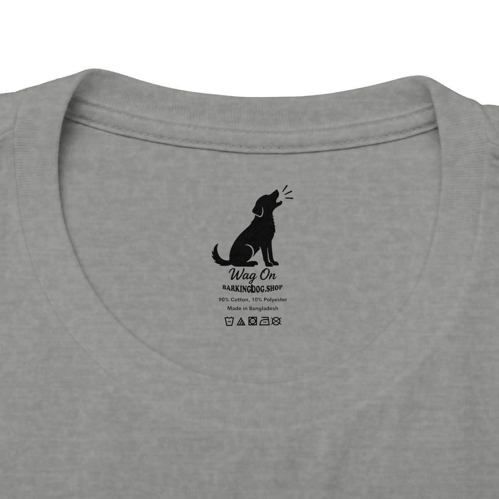 Black Bernedoodle T Shirt Stay Salty Beach Dog Lover Graphic Tee Wag On BarkingDog Shop