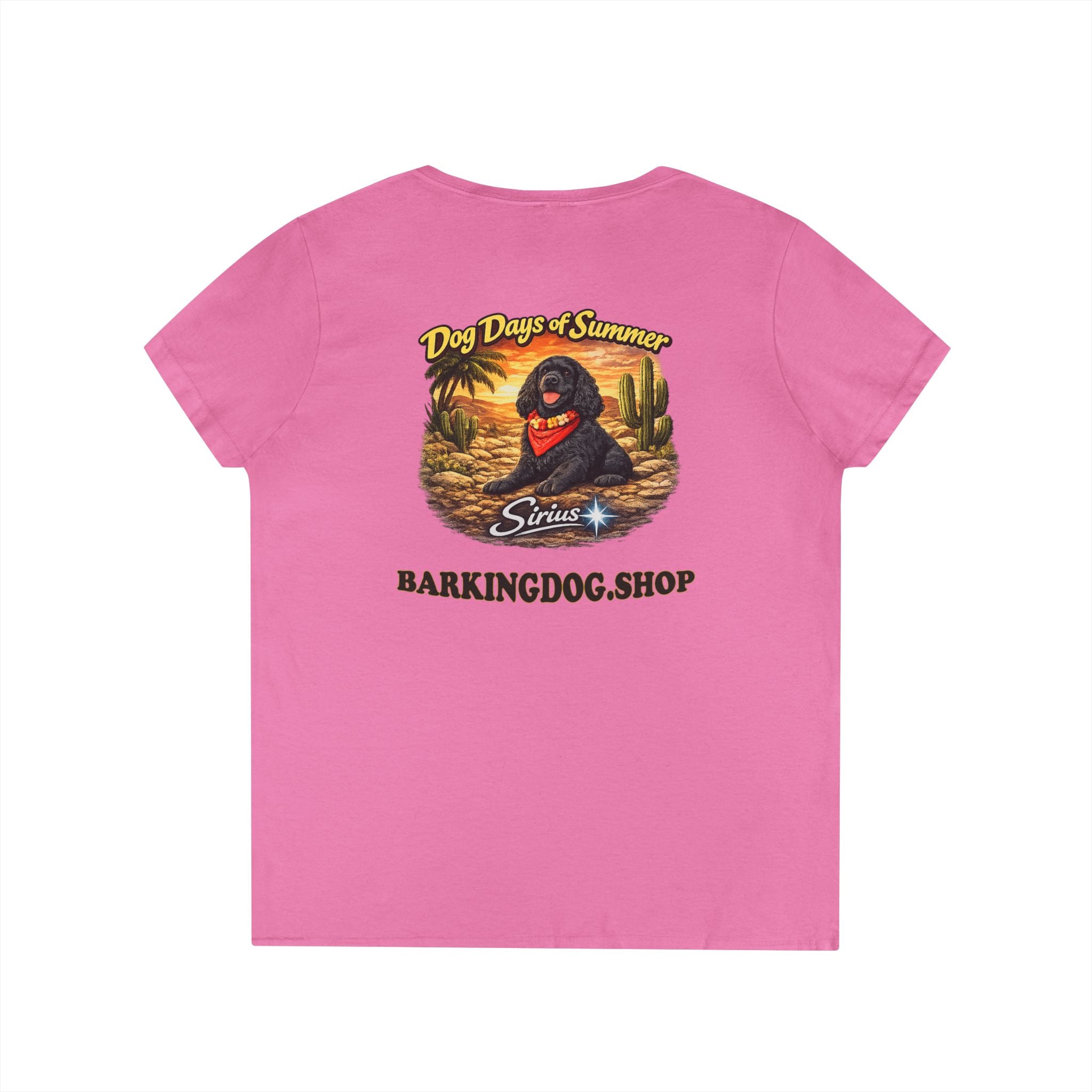 Cocker Spaniel Dog Cactus T-Shirt Wag On™ Dog Days of Summer