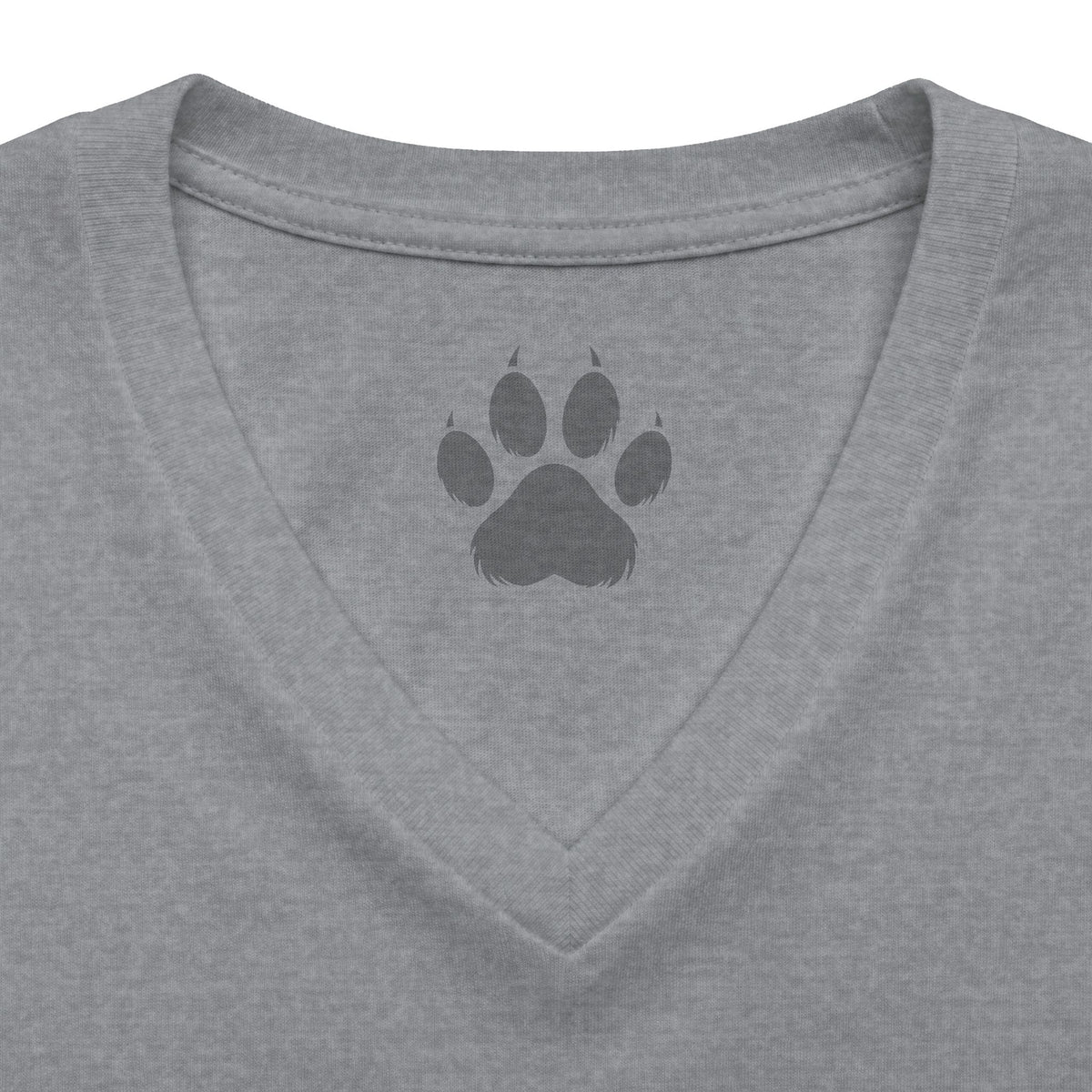 Poodle Baccarat Womens V Neck T Shirt Casino Collection Funny Casino Dog Graphic Tee Wag On BarkingDog Shop
