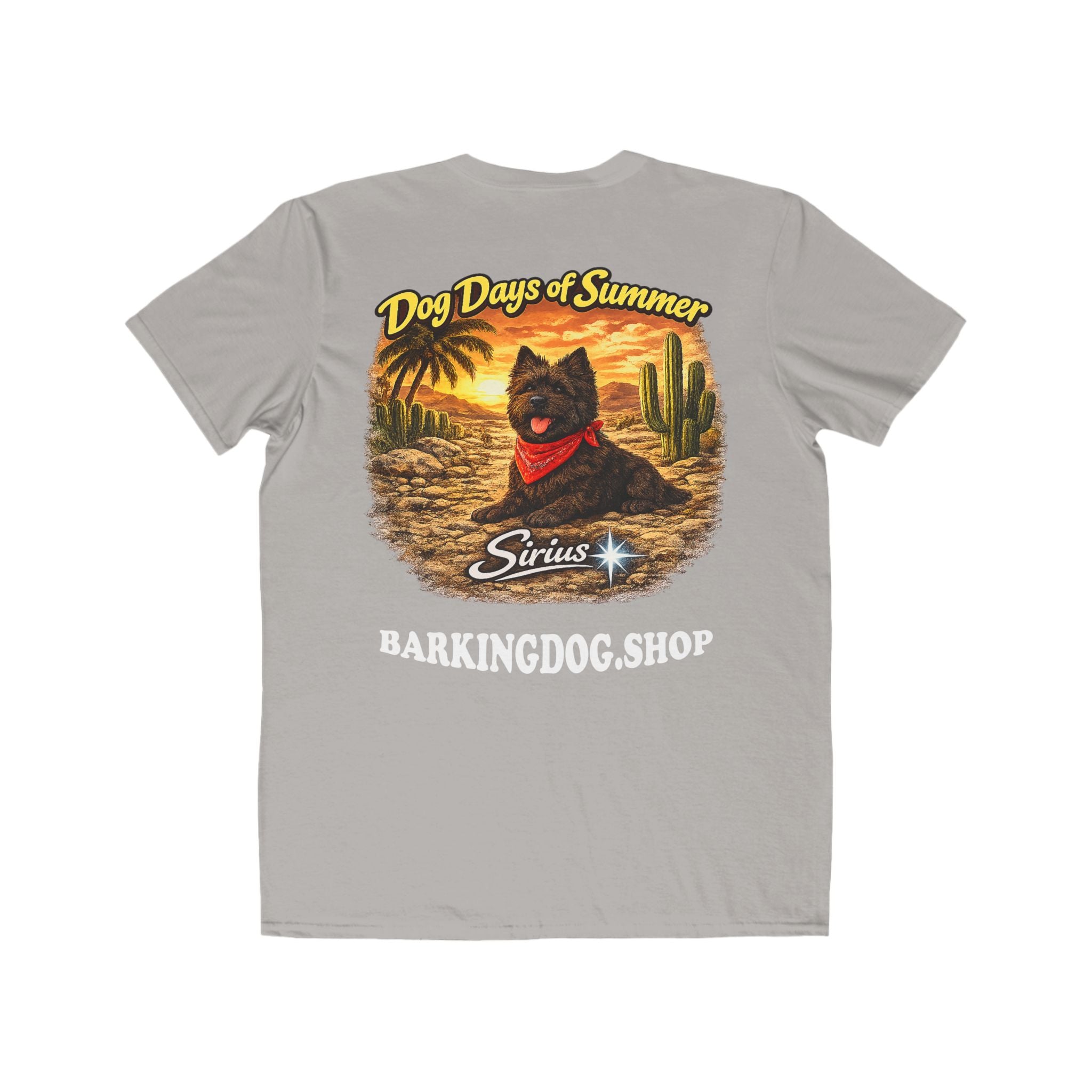 Cairn Terrier Cactus T-Shirt Wag On™ Dog Days of Summer