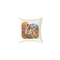 Cairn Terrier Scottish Highlands Autumn Throw Pillow Ivory Home Decor Collection Scenic Dog Decor BarkingDog Shop