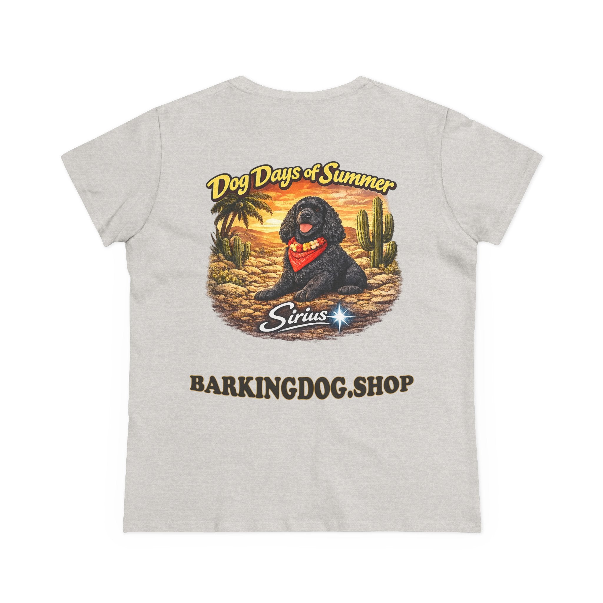Cocker Spaniel Cactus T-Shirt Wag On™ Dog Days of Summer