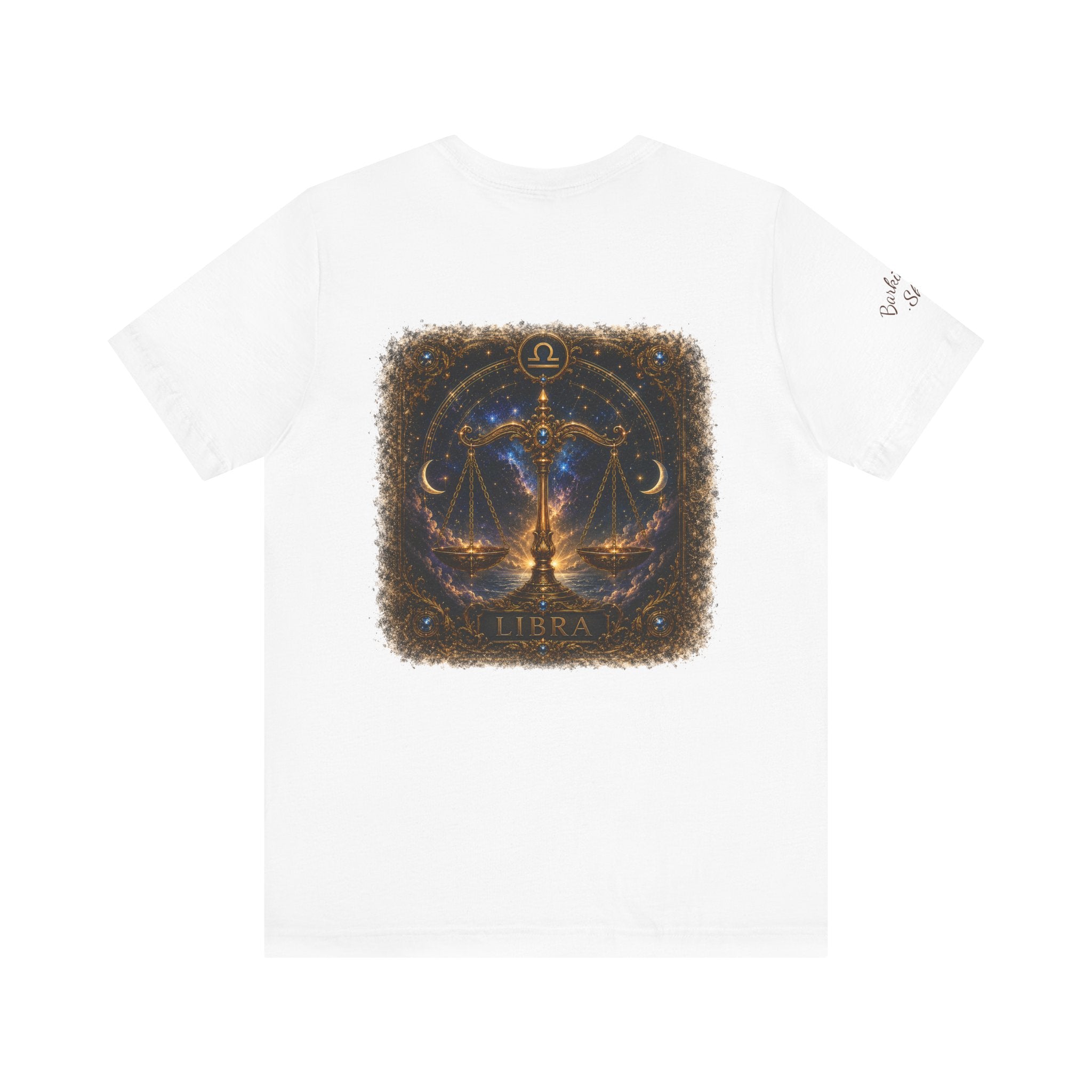 Libra Zodiac T-Shirt — Astrological Scales Graphic Tee