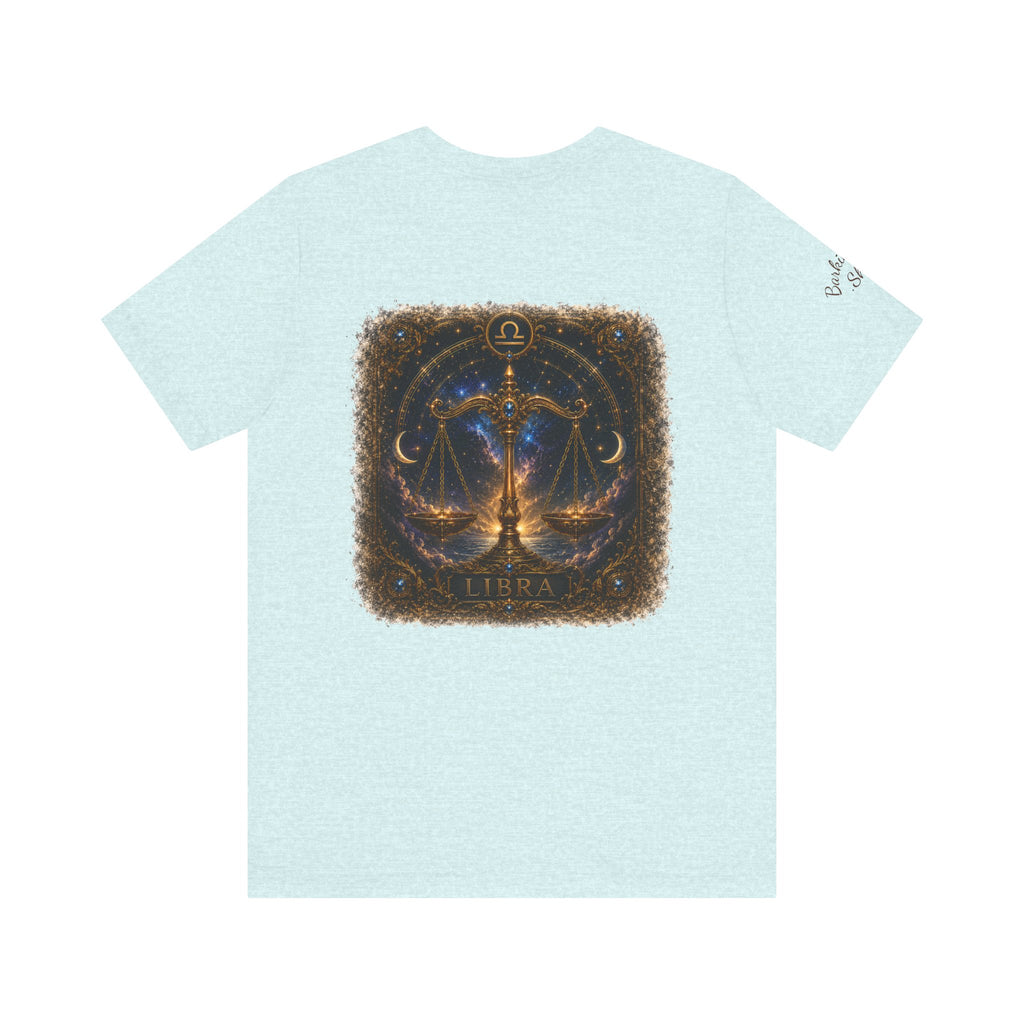 Libra Zodiac T-Shirt — Astrological Scales Graphic Tee